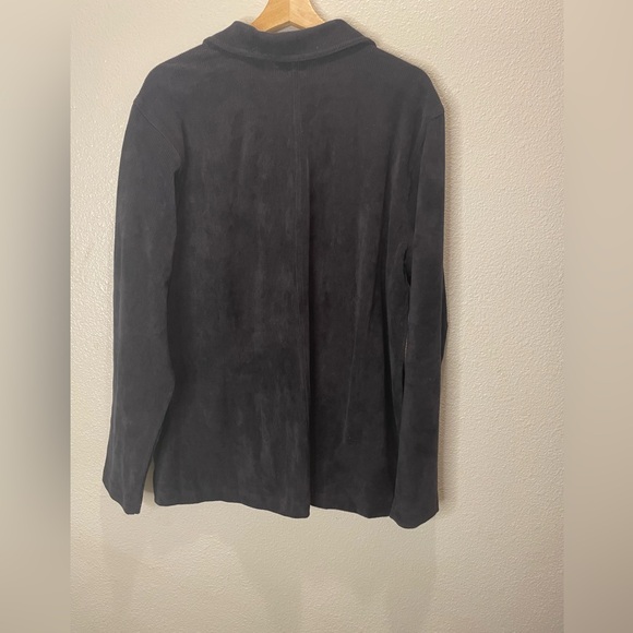 Lands' End Black Core Chore Button-Front Jacket Size XL - Picture 8 of 8